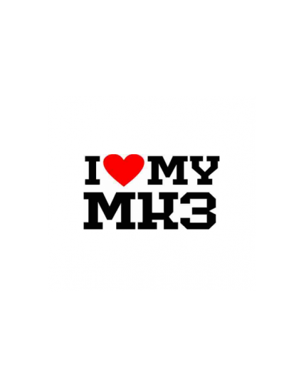 sticker i love my mk3 1