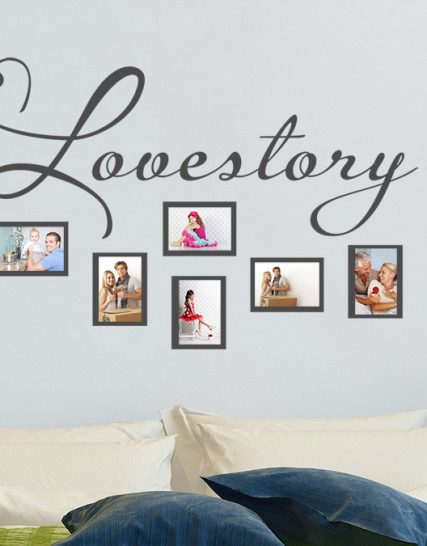 love story stickere perete